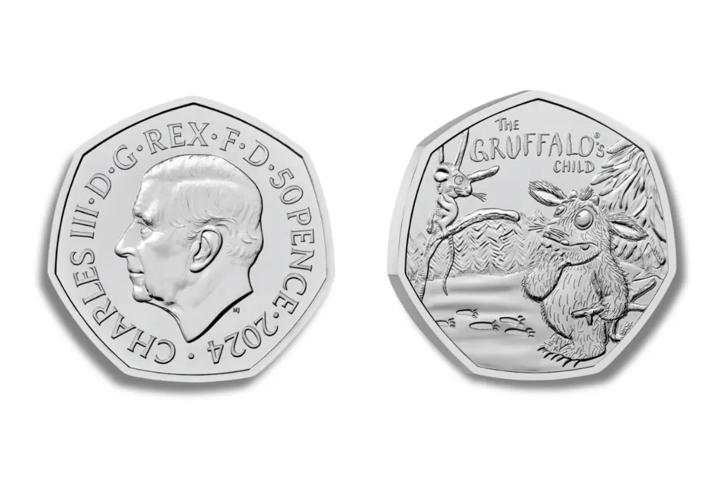 Gruffalo Coin Front and Back