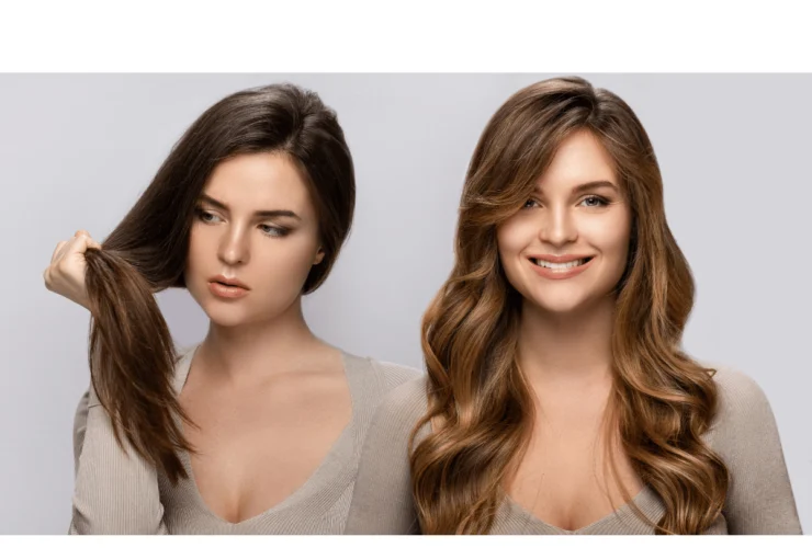 Flattering haircuts for round faces that enhance facial features and provide a chic, stylish appearance with added volume and definition.