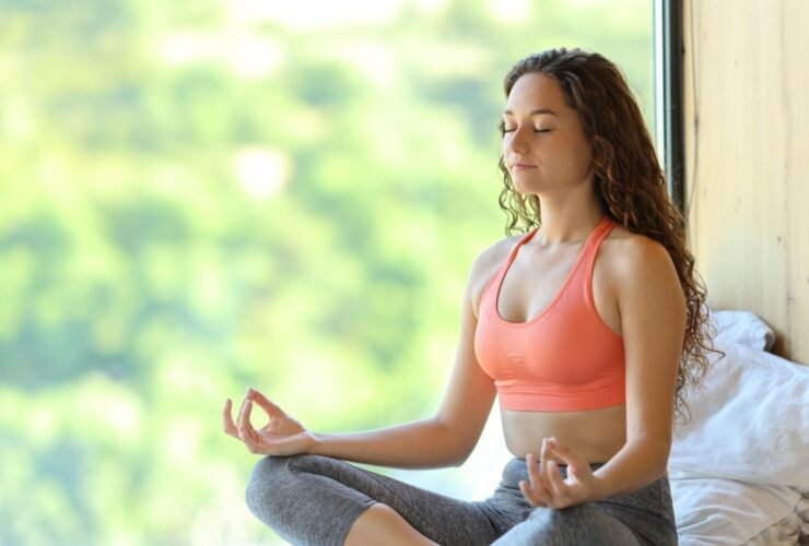 Deep Breathing in Yoga