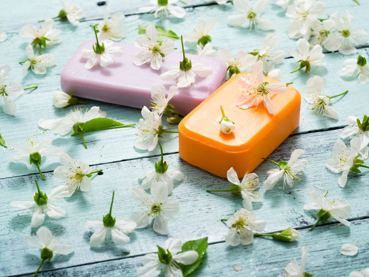 Homemade Cherry Blossom Soap | Cherry Blossom Soap DIY