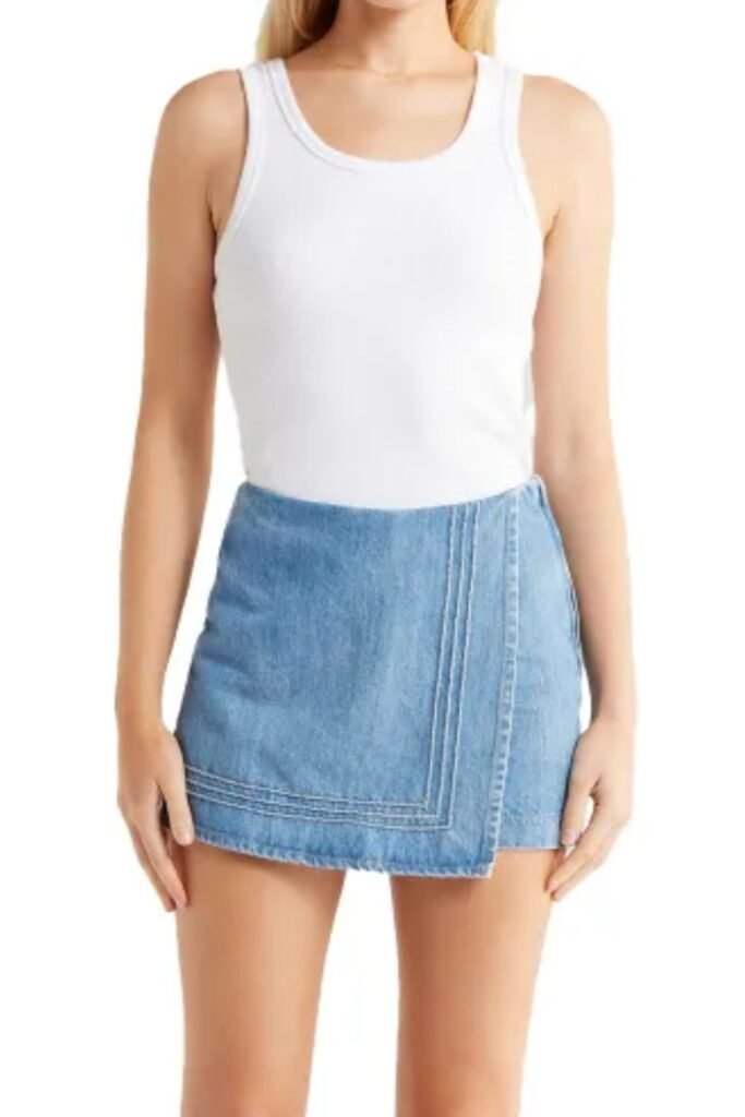 $30 denim skort