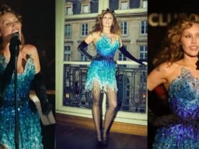 Miley Cyrus sheer outfit