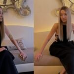 Vera Wang blonde hair