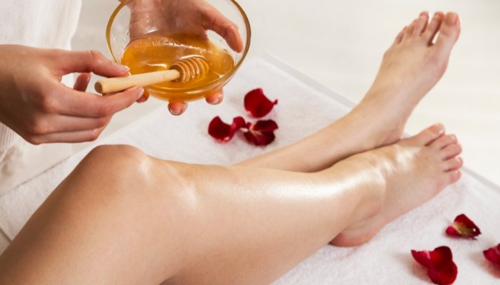 after wax lotion