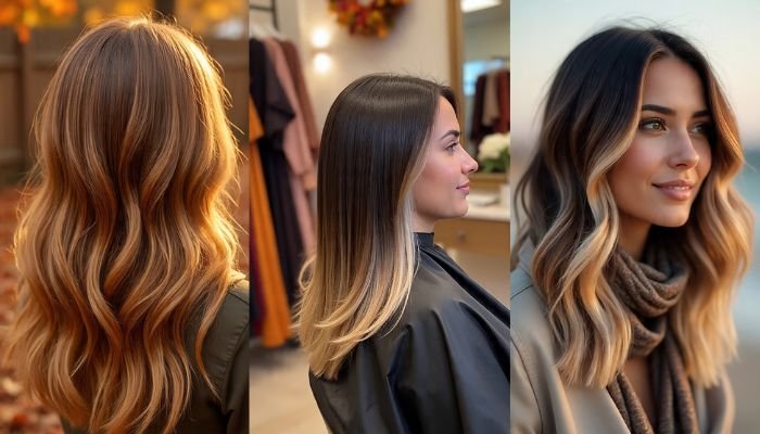 brown balayage