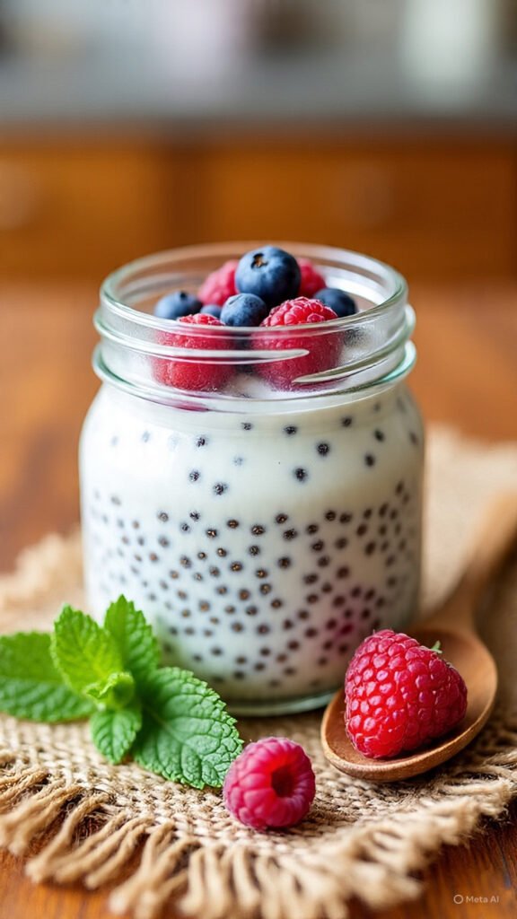 Chia Pudding with Plant Milk