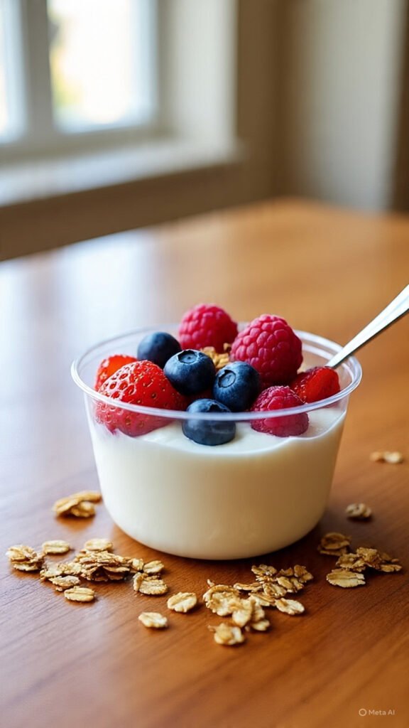 Greek Yogurt with Berries