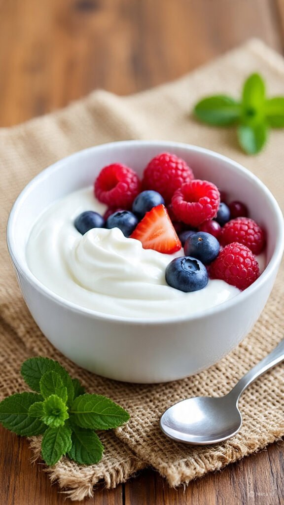 Greek Yogurt with Berries