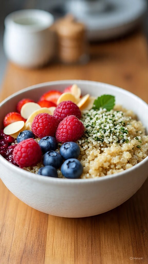 Quinoa Breakfast Bowl