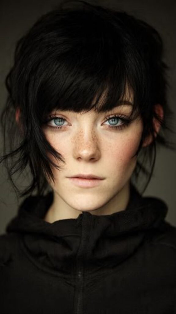 Short Hair with Bangs