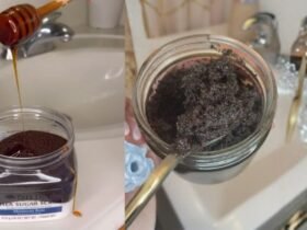 diy coffee exfoliating scrub