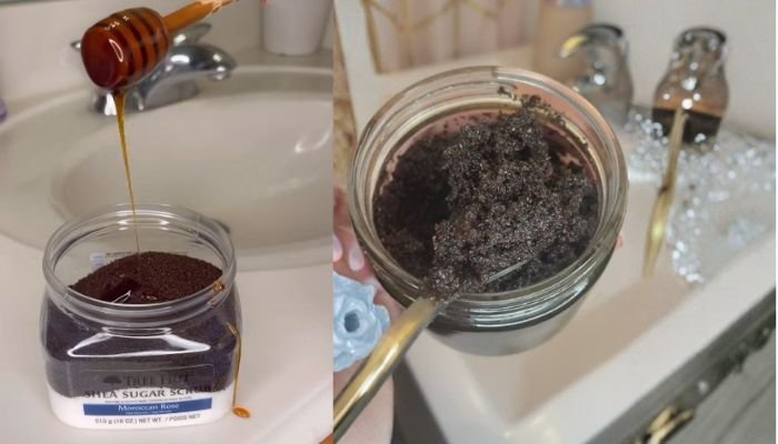 diy coffee exfoliating scrub