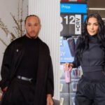 Kim Kardashian Coachella Lewis Hamilton